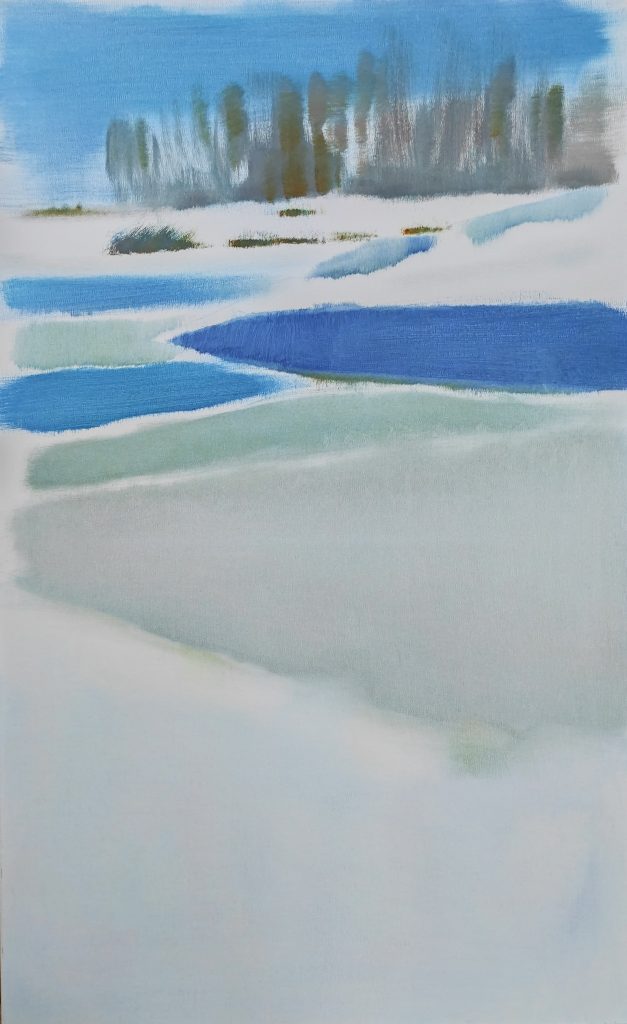 White Cover — oil painting 6