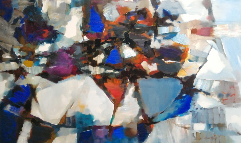 White Cover — oil painting 2