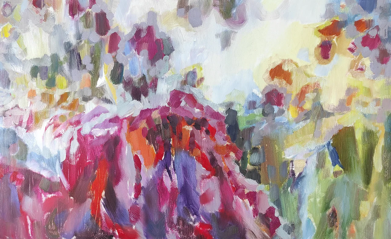 Earlier painting selected by the artist